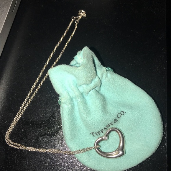 Tiffany & Co. Jewelry - Tiffany & Co Diamond Heart Necklace